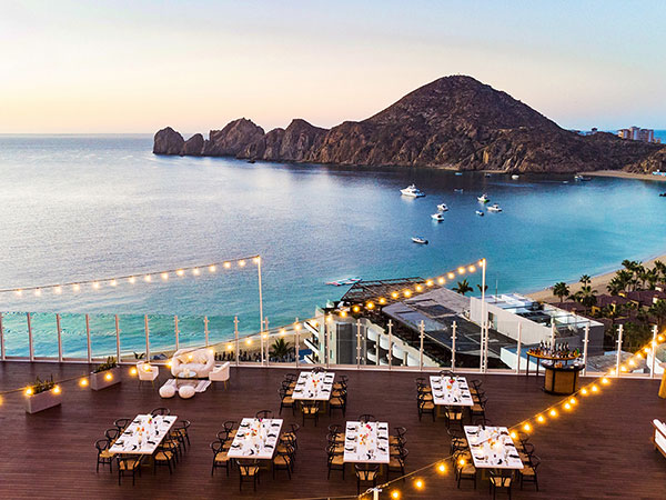 Event And The Ocean In Cabo.